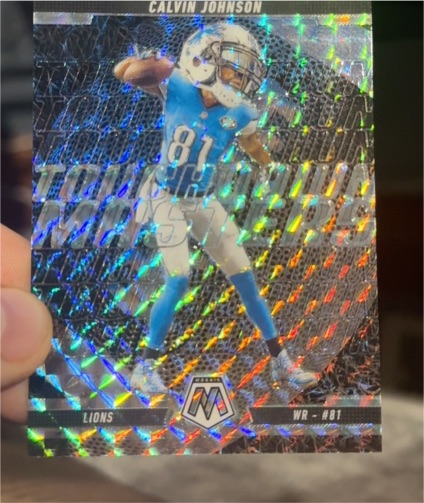 2025 Panini Mosaic Touchdown Masters #16 Calvin Johnson — front