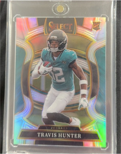 2025 Panini Select #28 Travis Hunter — front