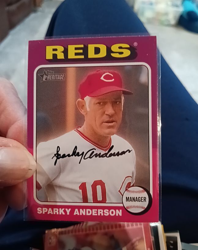 2024 Topps Heritage #111 Sparky Anderson — front