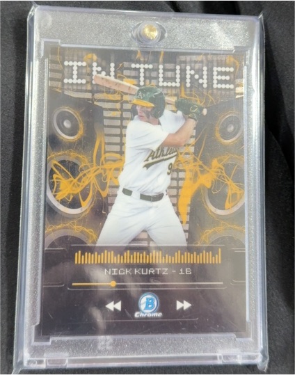 2024 Bowman Draft In Tune #IT-3 Nick Kurtz — front