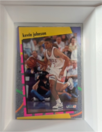1991-92 Fleer #4 NBA Schoolyard Stars Kevin Johnson Phoenix Suns — front
