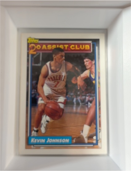1992-93 Topps #222 Kevin Johnson — front