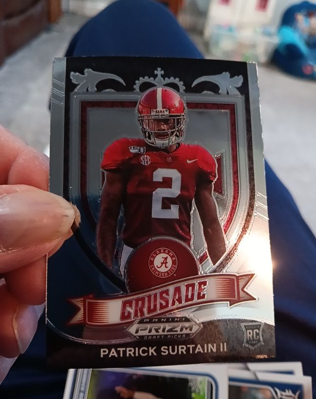 2021 Panini Prizm Draft Picks Crusade #178 Patrick Surtain II — front