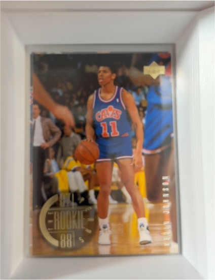 1995-96 Upper Deck The Rookie Years Electric Court #148 Kevin Johnson — front