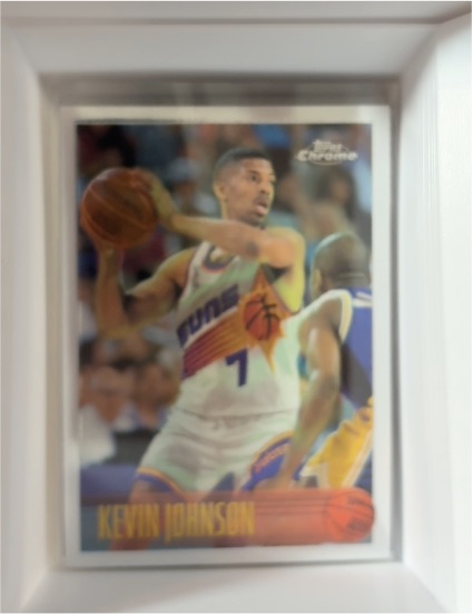 1996-97 Topps Chrome #175 Kevin Johnson — front