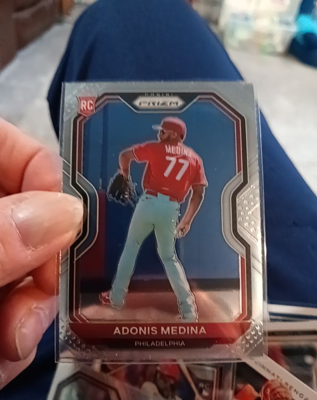 2021 Panini Prizm #56 Adonis Medina — front