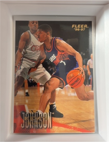1996-97 Fleer #87 Kevin Johnson — front