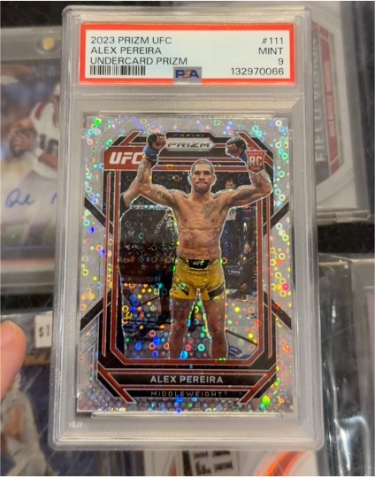 2023 Panini Prizm UFC #111 Alex Pereira — front