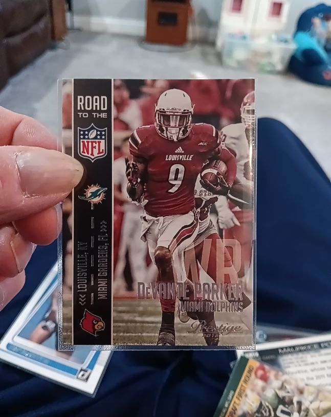 2015 Panini Prestige Road to the NFL #7 DeVante Parker — front