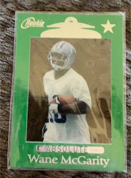 1999 Playoff Absolute SSD #196 Wane McGarity — front