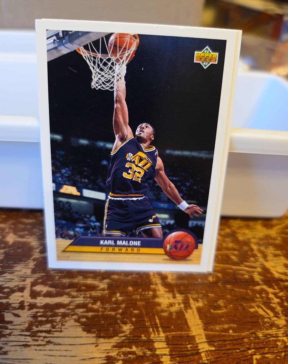 1993 Upper Deck #P40 Karl Malone — front