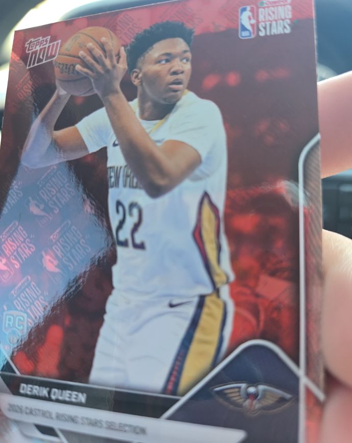2026 Topps Now Rising Stars #RS15 Derik Queen — front