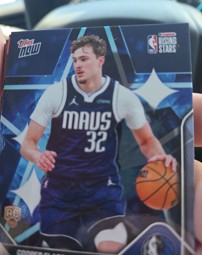 2026 Topps Now Rising Stars #RS1 Cooper Flagg — front