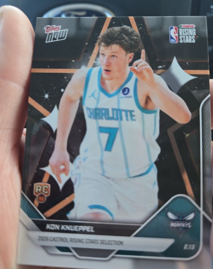 2026 Topps Now #RS5 Kon Knueppel — front