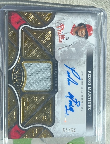2025 Topps Tier One #AT1R-PM Pedro Martinez — front