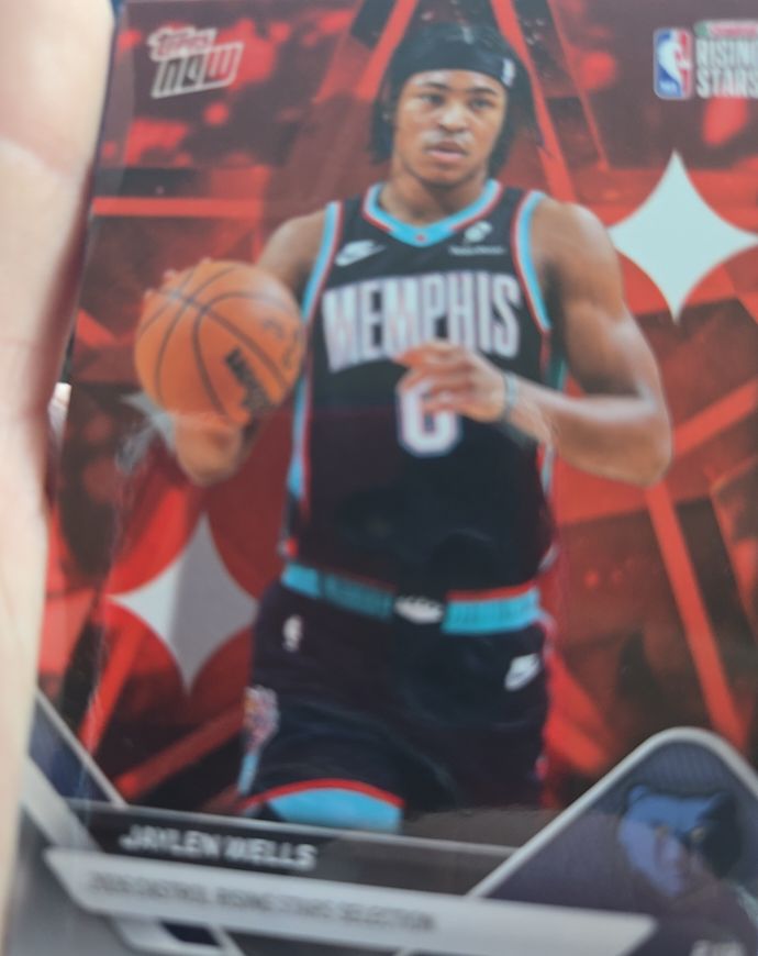 2026 Topps NOW #RS6 Jaylen Wells — front