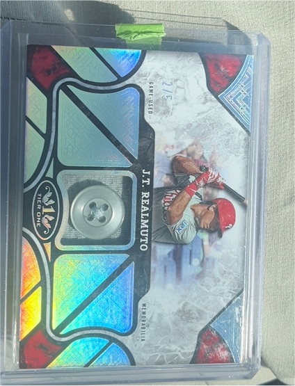 2024 Topps Tier One #T1R-JRE J.T. Realmuto — front