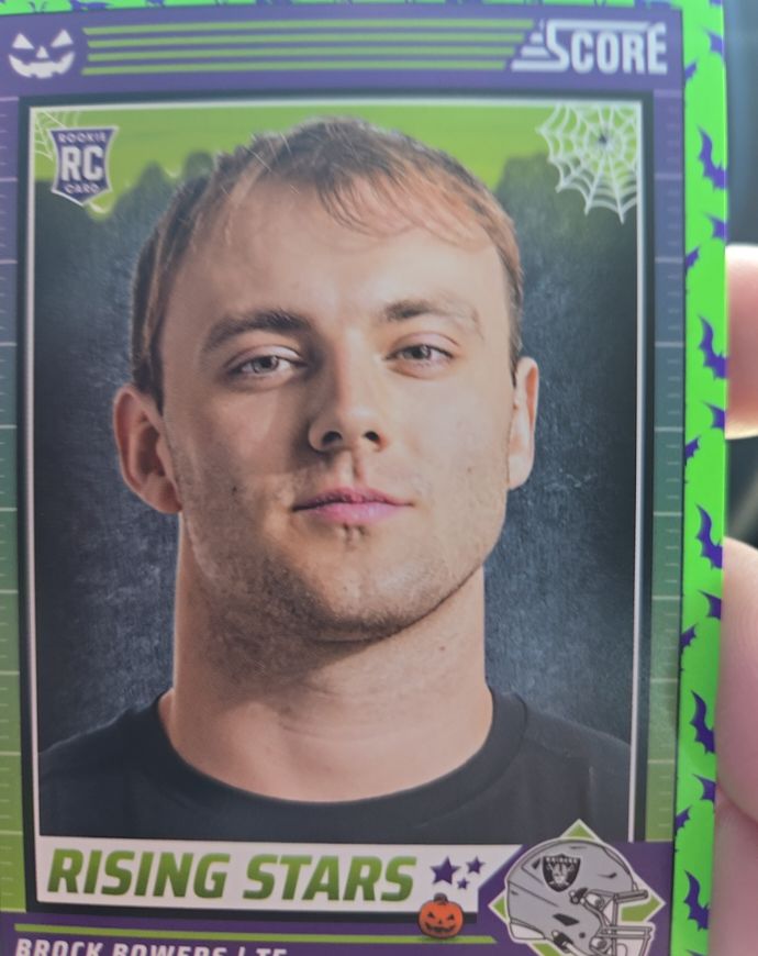 2024 Panini Score-A-Treat #8 Brock Bowers — front