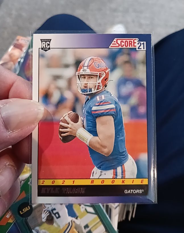 2021 Panini Score #TB10 Kyle Trask — front