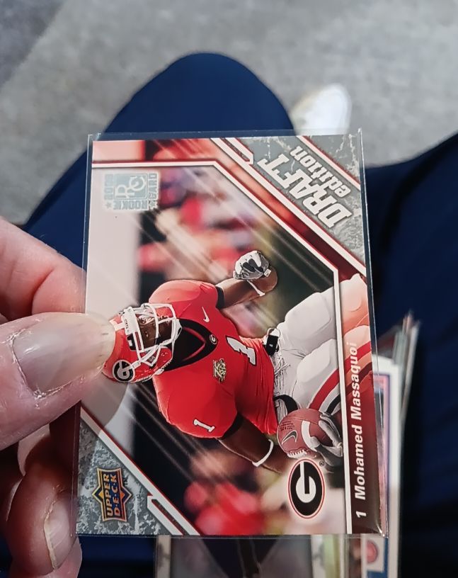 2009 Upper Deck Draft Edition #125 Mohamed Massaquoi — front