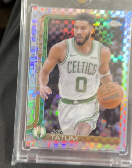 2025-26 Topps Chrome #49 Jayson Tatum — front