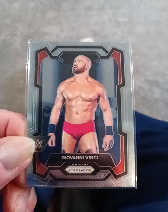 2024 Panini Prizm WWE #144 Giovanni Vinci — front