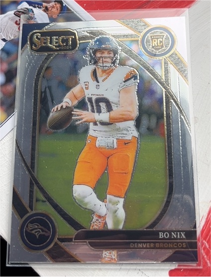 2024 Panini Select Club Level #221 Bo Nix — front