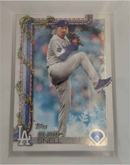 2025 Topps Holiday #H135 Blake Snell — front