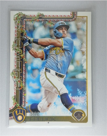 2025 Topps Holiday #H112 Sal Frelick — front