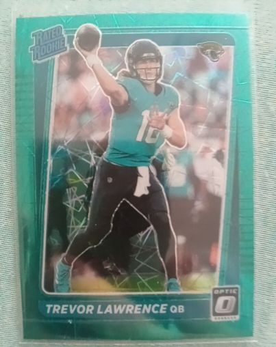 2021 Donruss Optic #201 Trevor Lawrence — front