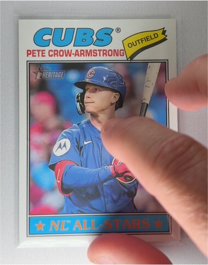 2026 Topps Heritage #261 Pete Crow-Armstrong — front