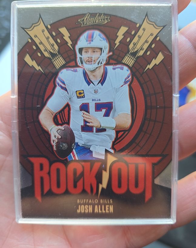 2024 Panini Absolute Rock Out #RO-JAN Josh Allen — front