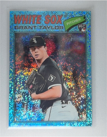 2026 Topps Heritage #329 Grant Taylor — front