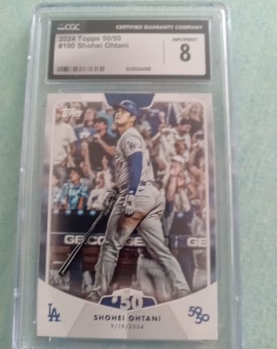 2024 Topps 50/50 #100 Shohei Ohtani — front