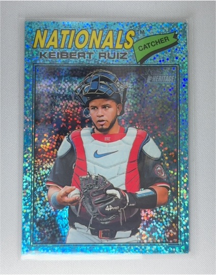 2026 Topps Heritage #201 Keibert Ruiz — front