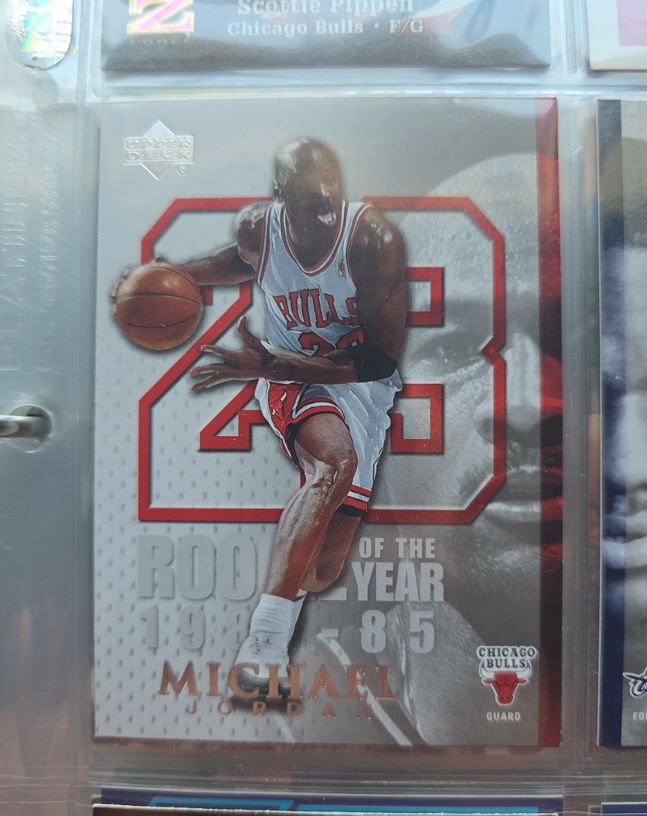 1995 Upper Deck Rookie of the Year #23 Michael Jordan — front