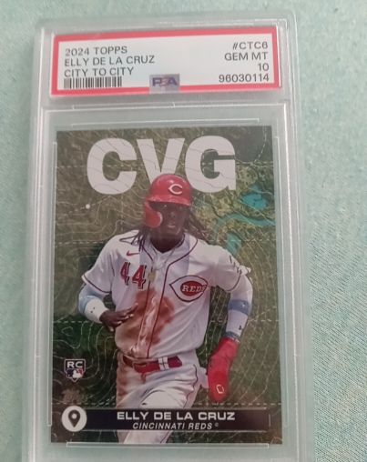 2024 Topps City to City #CTC6 Elly De La Cruz — front