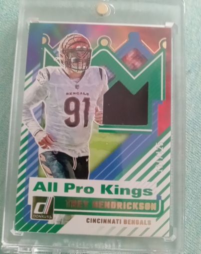 2025 Donruss #APK-THN Trey Hendrickson All Pro Kings — front