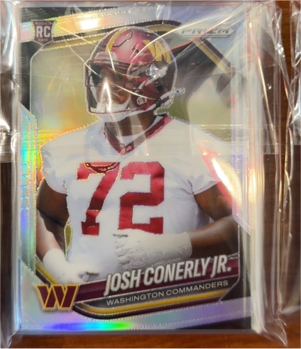 2025 Panini Prizm #382 Josh Conerly Jr. — front