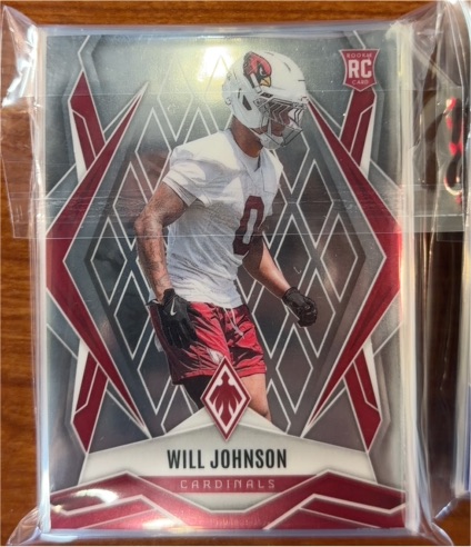 2025 Panini Phoenix #221 Will Johnson — front