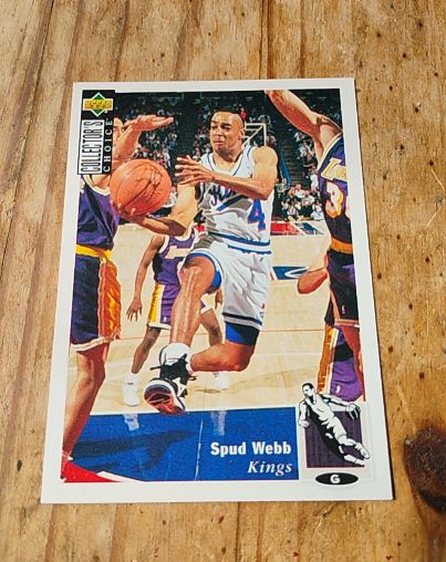 1994-95 Upper Deck Collector's Choice #89 Spud Webb — front