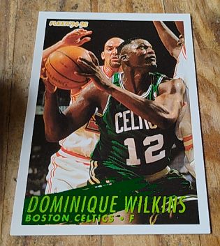 1994-95 Fleer #252 Dominique Wilkins — front