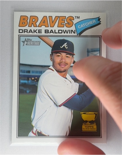 2026 Topps Heritage #209 Drake Baldwin — front
