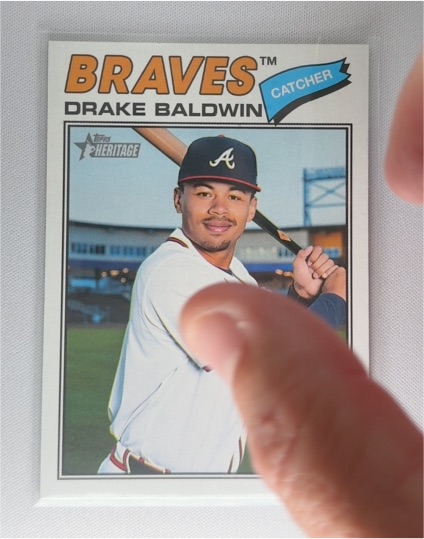 2026 Topps Heritage #209 Drake Baldwin — front
