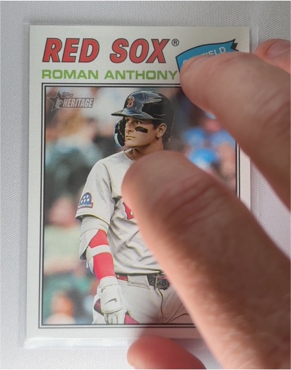 2026 Topps Heritage #86 Roman Anthony — front