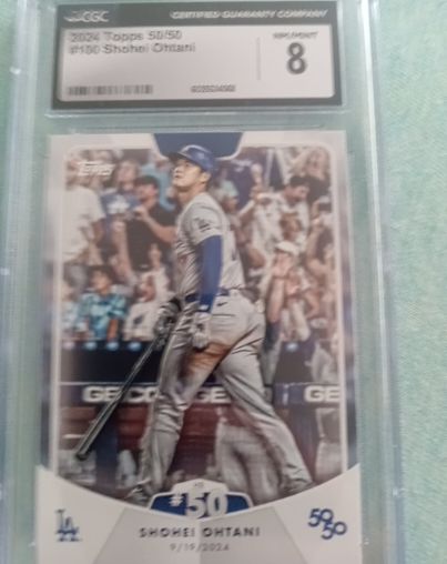 2024 Topps 50/50 #50 Shohei Ohtani — front