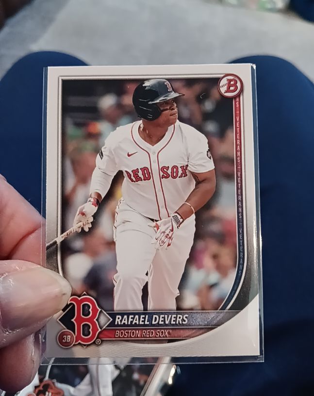 2025 Bowman #10 Rafael Devers — front