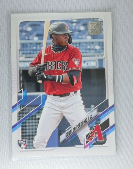 2021 Topps Update #US268 Geraldo Perdomo — front