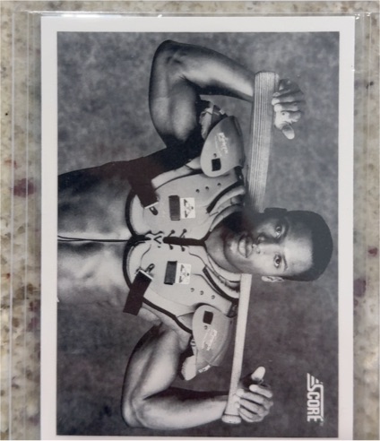 1990 Score #697 Bo Jackson — front