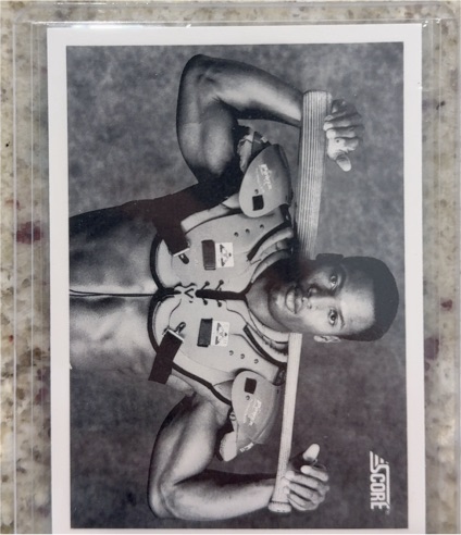 1990 Score #697 Bo Jackson — front